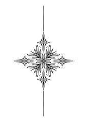 black and white christmas decorations