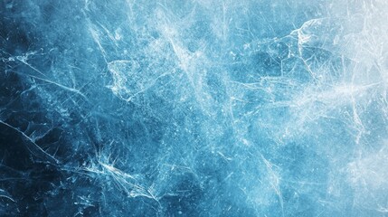 Naklejka premium Beautiful winter textures, highlighting the vibrant blue hues of ice. 