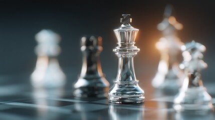 Chess king strategy