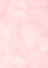 ピンクの水彩風テクスチャ背景
