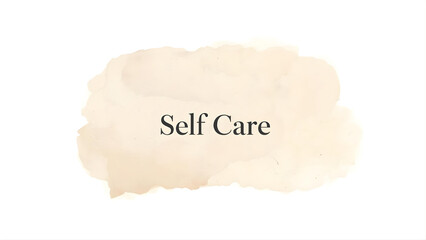Self Care Concept Art