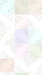 abstract blue background with bubbles