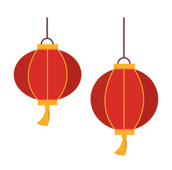 Chinese Red Lanterns Decoration
