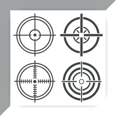 Target Crosshair Icons Set in Black and White Vector,target icon vector,target icon design,target icon concept, target icon post, target icon,cartoon,target icon icon, target icon template,target icon