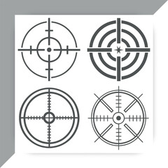 Target Crosshair Icons Set in Black and White Vector,target icon vector,target icon design,target icon concept, target icon post, target icon,cartoon,target icon icon, target icon template,target icon