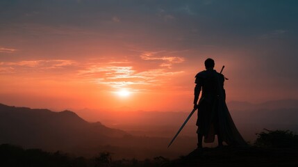 Sunset warrior