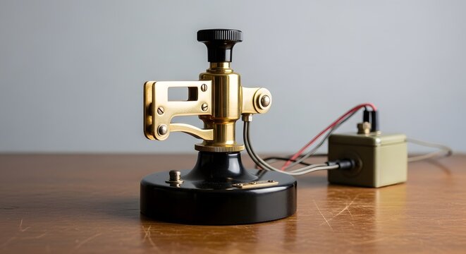 Morse code practice as technical leisure hobby