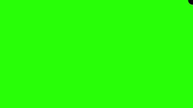 Circle transition Modern green background, suitable for use as a promotional background, opening video, branding content, or presentation media.