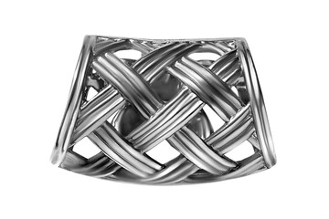 Fototapeta premium Scarf ring isolated
