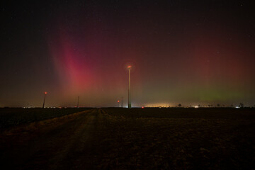 Außergewöhnliche Naturerscheinung in Deutschland -Polarlichter bis nach Sachsen-Anhalt,...
