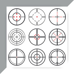 Target Crosshair Icons Set in Black and White Vector,target icon vector,target icon design,target icon concept, target icon post, target icon,cartoon,target icon icon, target icon template,target icon