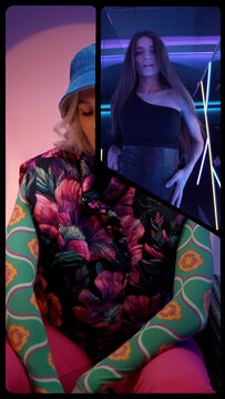 Vertical Split Screens 2 Frames 02