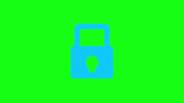 security lock icon features a white color, vibrant lock symbol with a subtle pulse,Scan and lock in purple theme. Data and world map and green background.