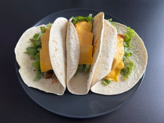 turkey sandwich with lettuce