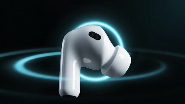 Apple AirPods Pro Wireless Earbuds with Active Noise Cancellation and Sound Waves