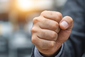 Expressing Anger Through Controlled Stillness Without Aggression in Focus