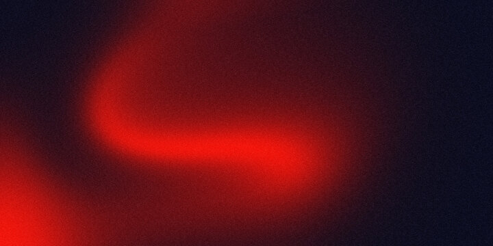 Red gradient abstract background. Modern red wallpaper. Grainy red background