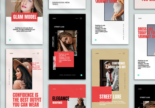 Fashion Social Media Story Template