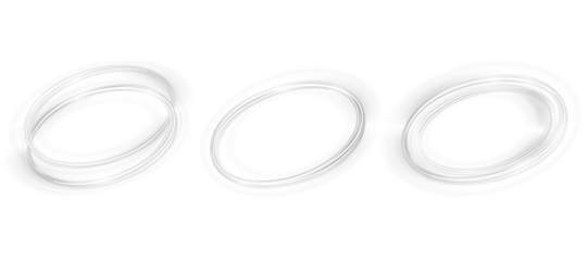 Colorful glowing waves and circular neon shapes with white luminous accents on dark background ideal for tech posters, digital wallpapers and dynamic vector compositions
