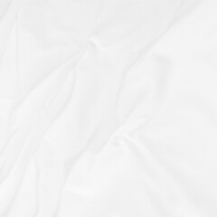Fototapeta premium white bedding sheets texture for background