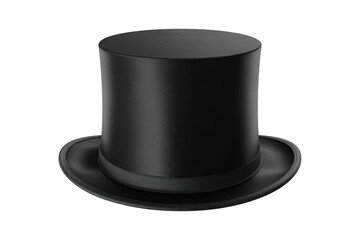 Black hat isolated formal isolated on a transparent background