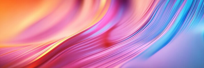 An artistic blur of colorful lights creating a dynamic and vibrant abstract image.