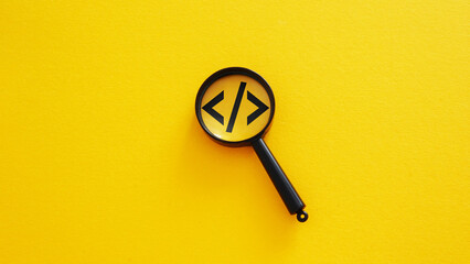 Code Review Concept with Software Developers Collaborating, Programming Feedback, Bug Detection and Quality Assurance in IT Project