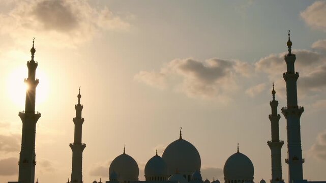 emirate, skyline, sunset, fountain, city, Abu Dhabi, travel, evening, light, urban, water, glow, skyscraper, modern, arab, downtown, gulf, palm, east, holiday, marina, nature, promenade, vacation, rel