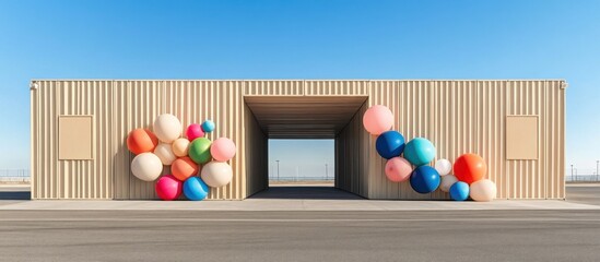 Colorful Balloon Archway (1)