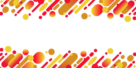 Colorful striped dot obi background B