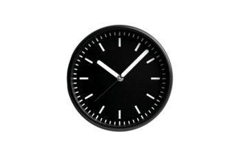 flat design watch face icon isolated on transparent background