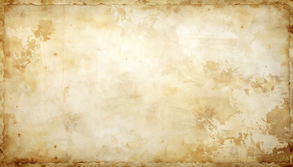 A vintage, weathered paper texture off-white with subtle stains, faint creases