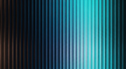 Vertical stripes gradient transitioning from dark to light blue hue in a modern abstract illustration