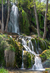 Obraz premium Waterfall Bigar on oldmountain (Stara planina) next to the Kalna, Pirot region in 