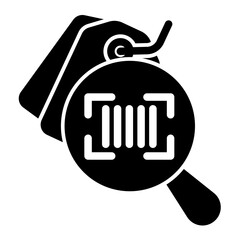 Product Scanner Icon from Cyber Monday Icon Collection (Solid Style)