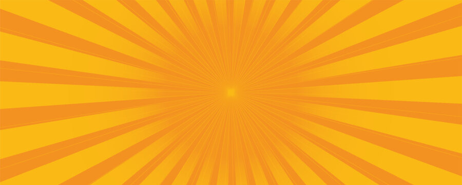 Abstract background with rays. Colorful sun rays sunburst pattern background. Abstract comic colorful vintage background. pop art cartoon style, sunlight, sunburst background.