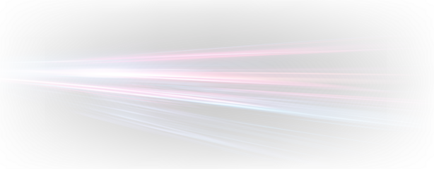 Futuristic Neon Light Streaks Speed Motion PNG Digital Overlay