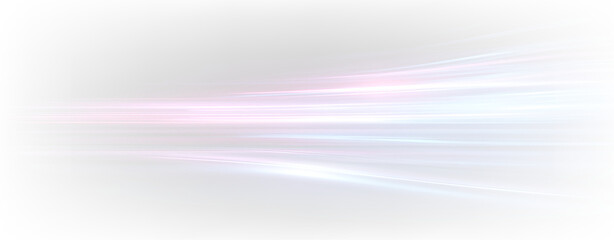 Glowing Neon Speed Streaks PNG Digital Energy Lines Sci Fi Background