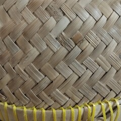 wicker bamboo basket texture