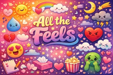 Happy celebration poster background. Generative AI technology.	
