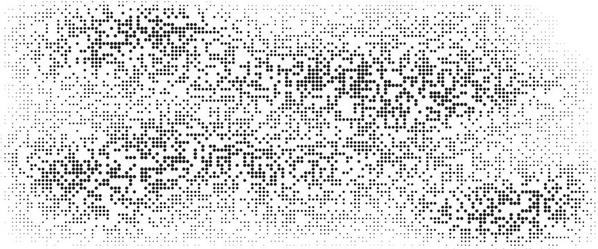 Vector panorama drafting paper. Graphic regular dots grid background. Panorama paper sheet for web design.vektor illustration. eps 10