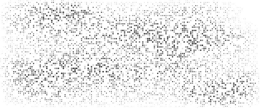 Vector panorama drafting paper. Graphic regular dots grid background. Panorama paper sheet for web design.vektor illustration. eps 10