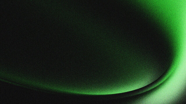 Banner poster header cover design with green abstract noise texture on rough background over black background