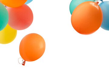 A Ballon isolated on a white background.