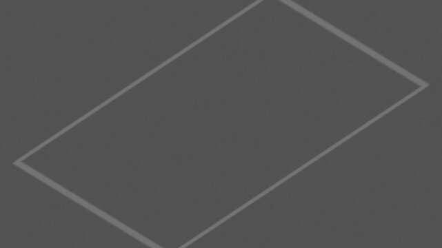 Moving through a minimal abstract scene featuring geometric frames and soft motion