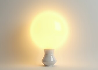 Illuminated Ceramic Lamp