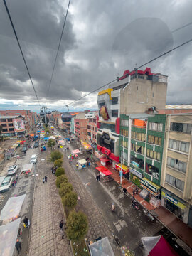 "Iron Man" Cholet Building at 16th of July Avenue, El Alto - La Paz, Bolivia