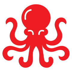 Winged Pegasus outline mythical creature illustration. Minimal line art of a winged Pegasus in red outline, representing mythology, fantasy creatures,  ancient legends in clean vector style.EPS10/AI