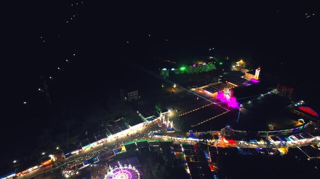 Attur Church, Karkala, St. Lawrence Shrine Basilica, night view