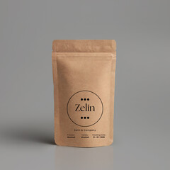 Gray and Brown Minimalist Packaging Mockup Instagram Post